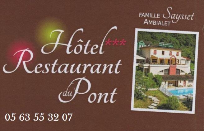 Logis Hotel Restaurant Du Pont Ambialet Exterior foto